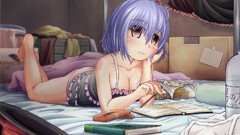Anime girls touhou nagae iku video games