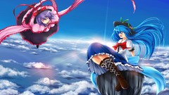 Anime girls touhou nagae iku video games Nekominase