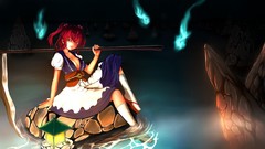 Anime girls touhou onozuka komachi video games