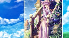 Anime girls touhou patchouli knowledge