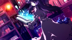 Anime girls touhou patchouli knowledge fantasy art