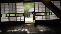 Anime girls touhou rin Yuu chen