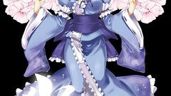 Anime girls touhou saigyouji yuyuko video games