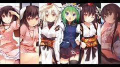 Anime girls touhou shameimaru aya shikieiki yamaxanadu 