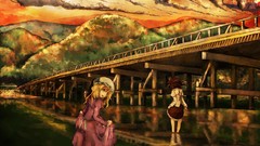 Anime girls touhou usami renko video games Maribel Han