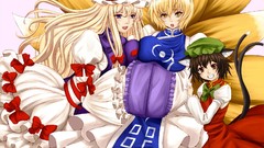 Anime girls touhou video games