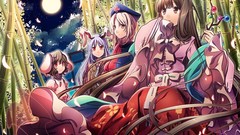 Anime girls touhou video games