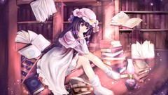 Anime girls touhou video games