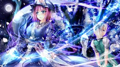 Anime girls touhou video games