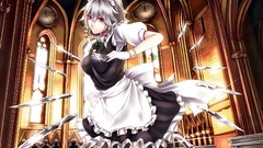 Anime girls touhou video games