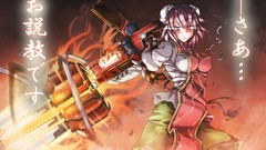 Anime girls touhou video games