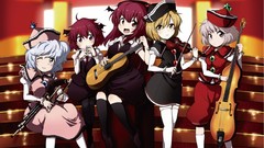 Anime girls touhou video games