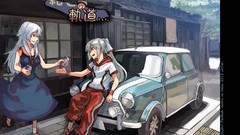 Anime girls touhou video games