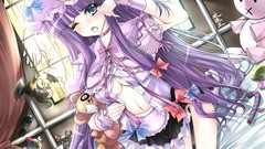 Anime girls touhou video games