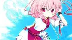 Anime girls touhou video games Chinese clothes Ibaraki Kasen