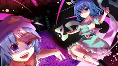 Anime girls touhou video games Chinese clothes Miyako Yoshika 