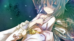 Anime girls touhou video games Japanese clothes