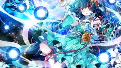 Anime girls touhou video games Kaku Seiga
