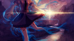 Anime girls touhou video games Mizuhashi Parsee