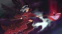 Anime girls touhou video games Shinki