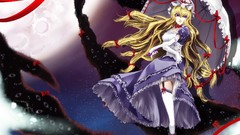 Anime girls touhou yakumo yukari