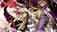 Anime girls touhou yakumo yukari video games