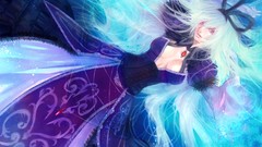 Anime girls touhou yakumo yukari video games