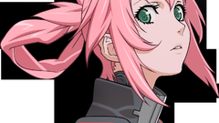 Anime girls vector portrait