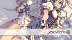 Anime girls video games soft shading Magna Carta