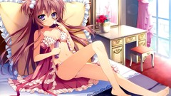 Anime girls visual novels Shukufuku no Kane no Oto wa 