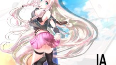 Anime girls vocaloid ia