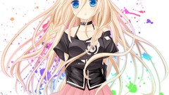 Anime girls vocaloid ia soft shading