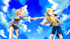 Anime girls vocaloid kagamine