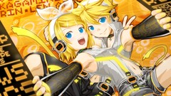 Anime girls vocaloid kagamine len kagamine rin anime boys 