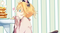 Anime girls vocaloid kagamine len nekomimi animal ears