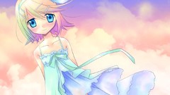 Anime girls vocaloid kagamine rin