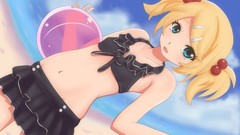 Anime girls vocaloid kagamine rin