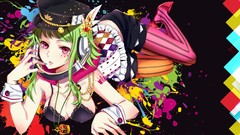 Anime girls vocaloid Megpoid Gumi