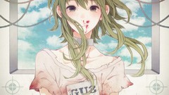 Anime girls vocaloid Megpoid Gumi