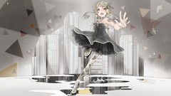 Anime girls vocaloid Megpoid Gumi