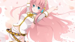 Anime girls vocaloid megurine luka