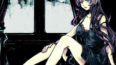 Anime girls vocaloid megurine luka