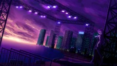 Anime girls vocaloid megurine luka