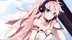 Anime girls vocaloid megurine luka bra ia