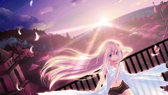 Anime girls vocaloid megurine luka soft shading