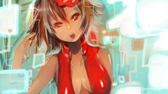 Anime girls vocaloid meiko