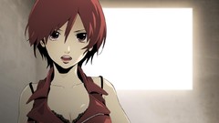 Anime girls vocaloid meiko cleavage gata