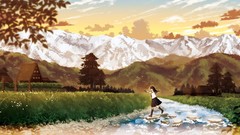 Anime girls vocaloid original characters