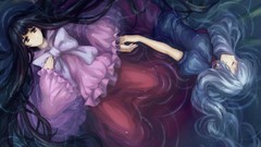 Anime girls wet clothing