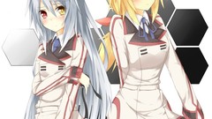 Anime girls white hair